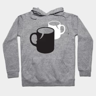 cups & faces Hoodie